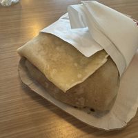 veggie crepe without egg   at Delicious Baobing in Milan