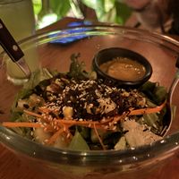 Tropical salad   at Pizzeria Manglar in Tulum