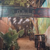 Outside   at Pizzeria Manglar in Tulum