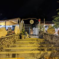 Front at night at Inti Garden in Puerto Baquerizo Moreno