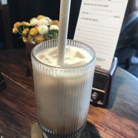 Cashew iced chocolate milk  at Dudu Cafe in Hoi An