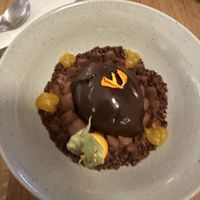 Chocolate desserr  at Cantina in Zurich