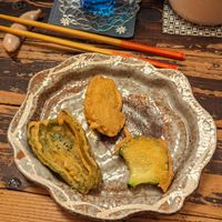 Tempura at Higoro in Tokyo