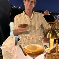 Happy   at Restaurant Triana in Chefchaouen