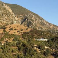 View from terrace   at Restaurant Triana in Chefchaouen