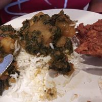 Lunch buffet vegan options. They have vegetarian mondays with lota more vegan options. at Tandoor in Sarasota