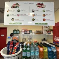 Smoothie and juice menu   at Gelato-go in Lauderdale-by-the-sea