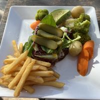 Vegan burger   at Belli Belli Gastrobar in Armacao Dos Buzios
