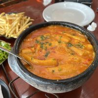 Moqueca  at Bar dos Pescadores in Armacao Dos Buzios