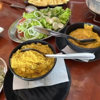 Side dishes  at Bar dos Pescadores in Armacao Dos Buzios