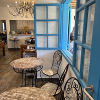 Inside seating  at Caverna in Armacao Dos Buzios