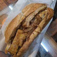 Bahn Mi with Tofu (not on the menu, but they did it twice for us, 80k Dong for one) at Midori House - East meets West in Phu Quoc