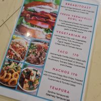 One part of the Menu at Midori House - East meets West in Phu Quoc