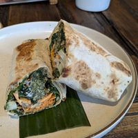 Warm Falafel Wrap at Roots  in Canggu