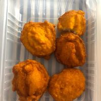 Acarajé at LIVA Vida Vegana in Fortaleza