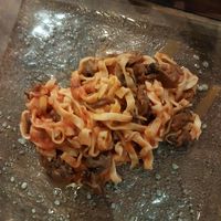 Pasta Tomato Sauce with mushrooms at ARTE in Canggu