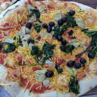 Pizza Sole at Pizzeria Ristorante da Giuseppe in Trier