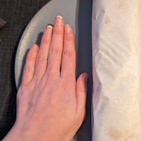 Size of the XL Falafel wrap #Veganuary at EL HABAB in Cologne