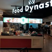 Shop front in food court. at Yi Su Pin 一素品 - AMK in Northeast Singapore