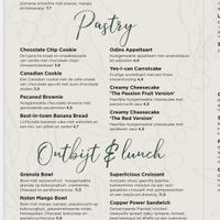 Menu  at Copper Branch in Almere