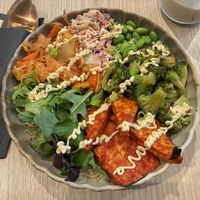 Miso/kimchi bowl: tasty  at Copper Branch in Almere