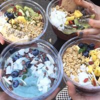 Acai bowls, Blue Power bowl  at Sky High Juice - Daikanyama in Tokyo