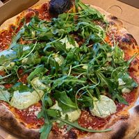 Meat is Murder pizza  at Putte's - Sompasaari in Helsinki