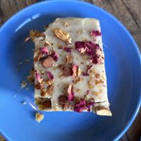 Carrot cake  at El Popu in La Barra