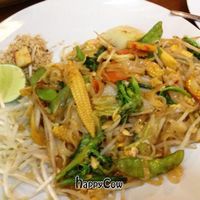 Pad Thai Vegetarian (with tofu & egg) at You and Me in Patong