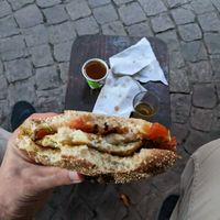  at Khalid's Vegetarian Sandwich in Marrakech