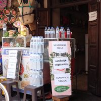   at Khalid's Vegetarian Sandwich in Marrakech