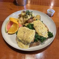 Vegan Benny   at Tidal Café in Comox