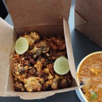 special garlic mushrooms at Chowpaty Pure Vegetarian Restaurant in Nairobi