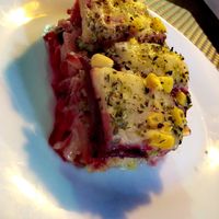 Pizza de verduras at Sultanas Veggie in Oruro