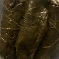 Grape leaves   at Lebanese Taverna Market in Arlington