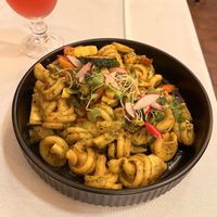 Curried Pesto Pastaa  at Elegant Cuizines - Pop Up in Richmond