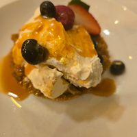 Sweet potato pie (had I been at home, I'd have licked the plate!) at Elegant Cuizines - Pop Up in Richmond