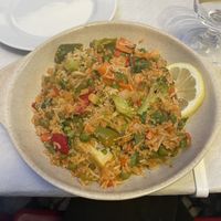 Veggie paella  at Flavour in Cascais