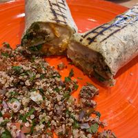 Falafel wrap at Avocado & Lemon in Twickenham