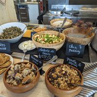 Brunch buffet at La Bouture in Strasbourg