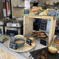 Glimpse of the savory part from the brunch  at La Bouture in Strasbourg