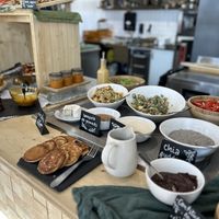 Glimpse of the sweet & savory dishes from the brunch  at La Bouture in Strasbourg