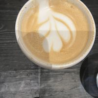 Lattte  at Osom in Madrid