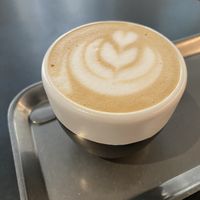 Flat white  at Osom in Madrid