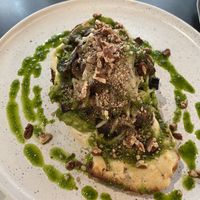 Vegan queen toast - absolutely delicious !  at Osom in Madrid