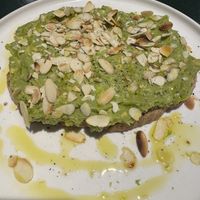 Vegan gluten free avocado toast   at Osom in Madrid