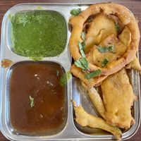 One of their vegan fried appetizers  at Udipi Cafe in Monroeville
