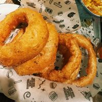 ONION RINGS 😋  at Fat Hippo in Cardiff