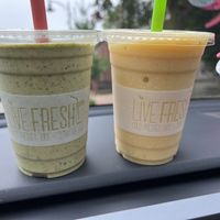   at Live Fresh Cold Pressed Juice + Smoothie Bar in Pittsburgh