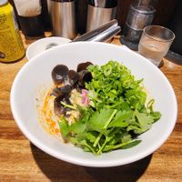Vegan ramen with a lot of toppings at Noodle Factory Life in Oita